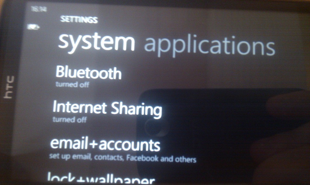 Windows Phone Internet Sharing