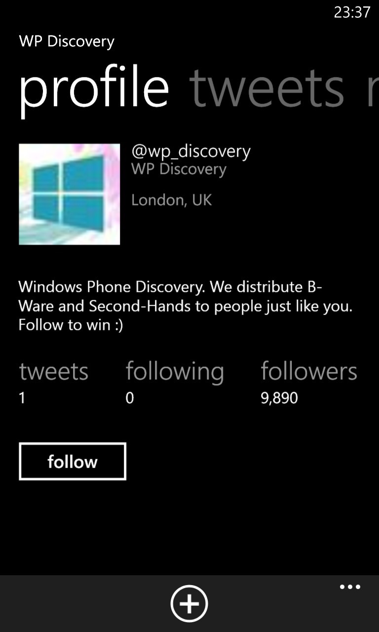 WP Discovery Profile