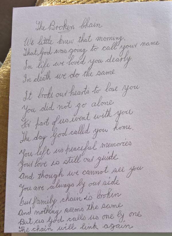Granny's Poem